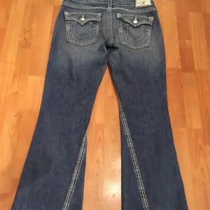 True Religion Flare Jeans Flap Pocket EUC – 30